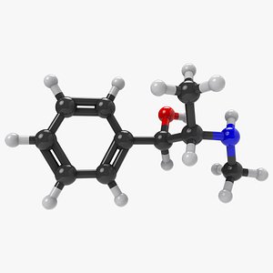 Alkaloid ephedrine model
