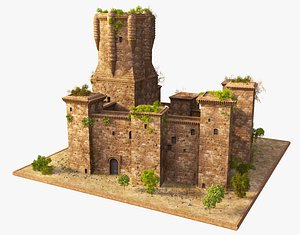 3D Castle of Belalcazar