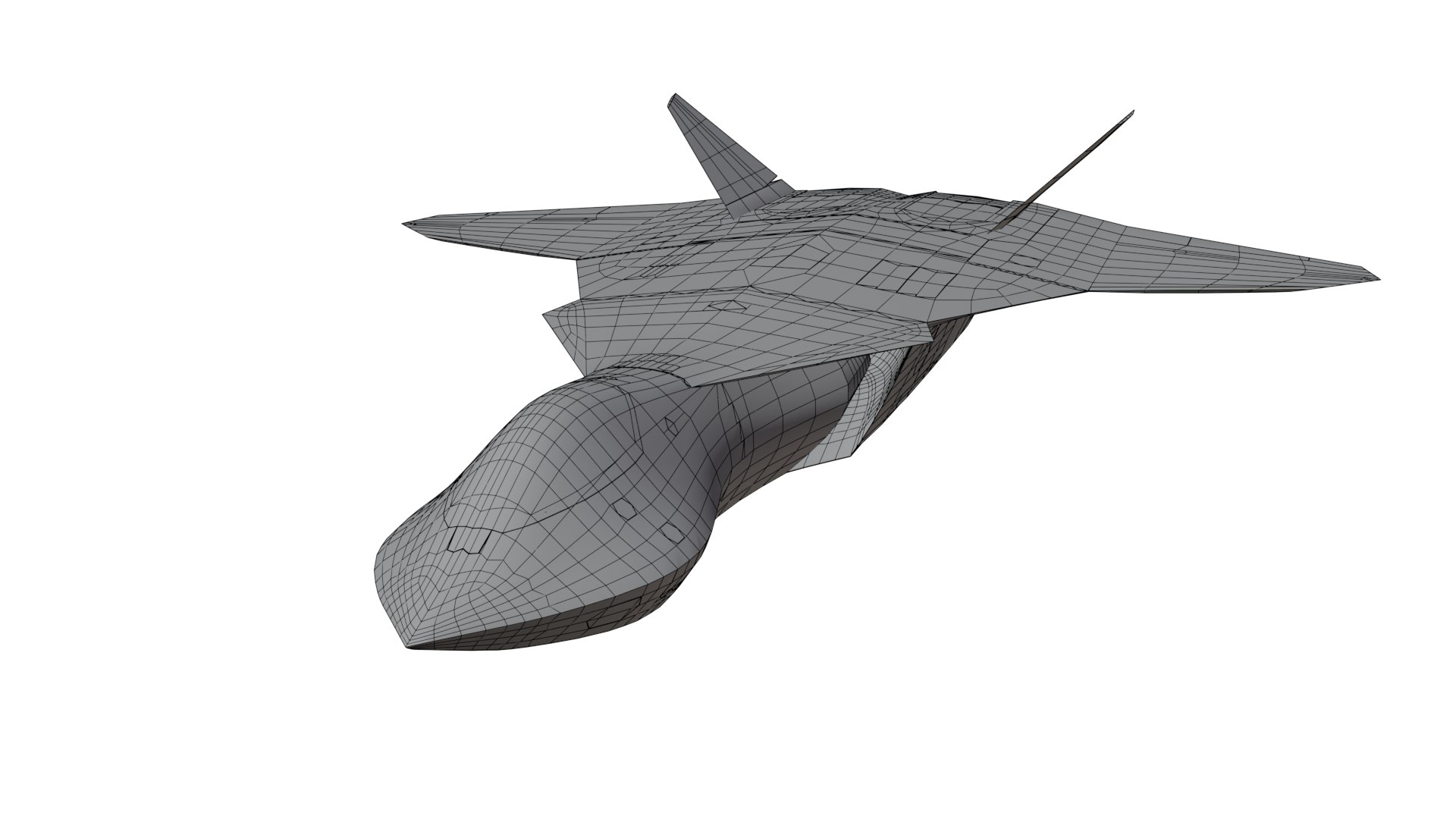 3D Piercer Next Generation Stealth Fighter Jet Model - TurboSquid 2484376