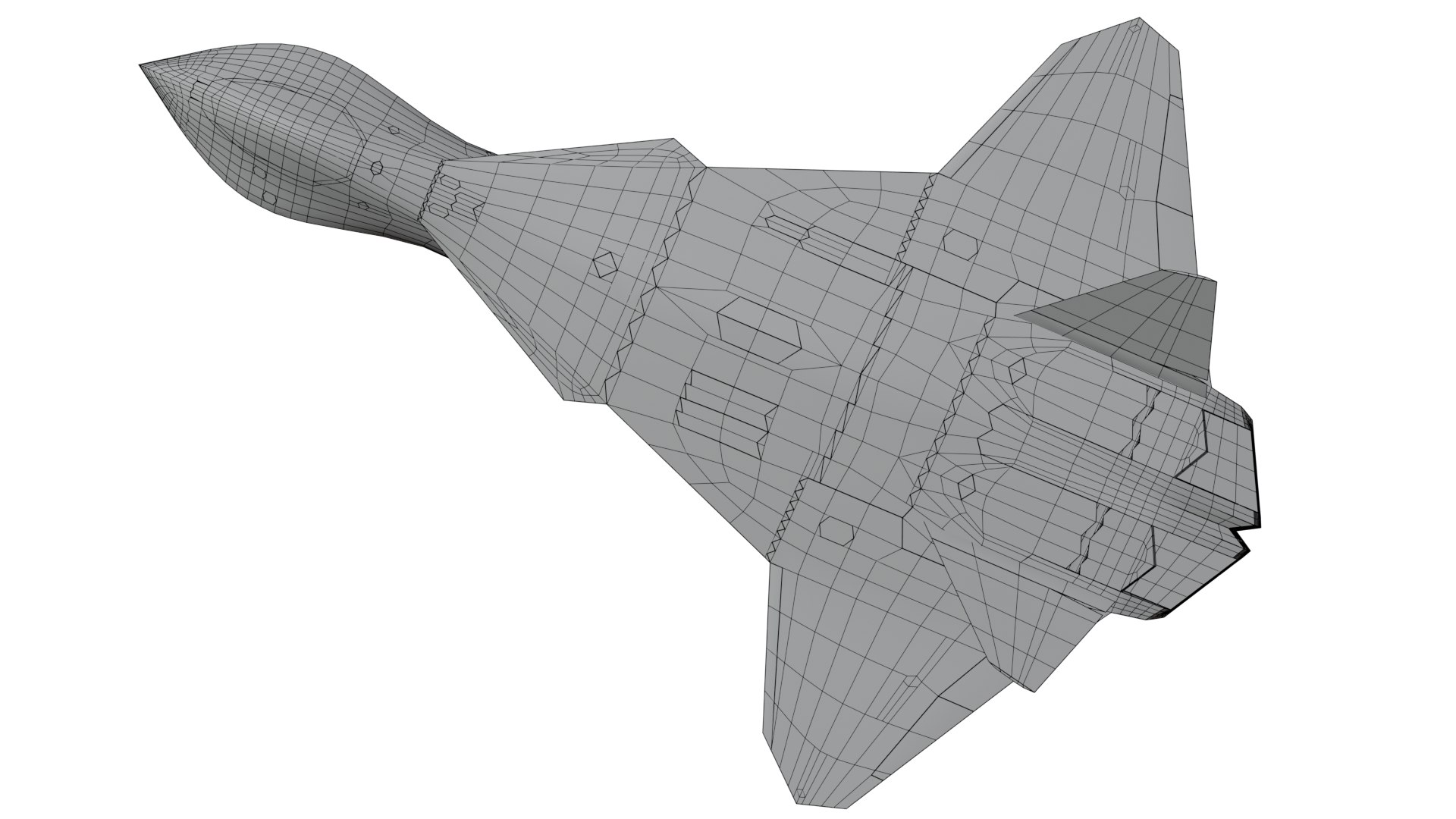 3D Piercer Next Generation Stealth Fighter Jet Model - TurboSquid 2484376