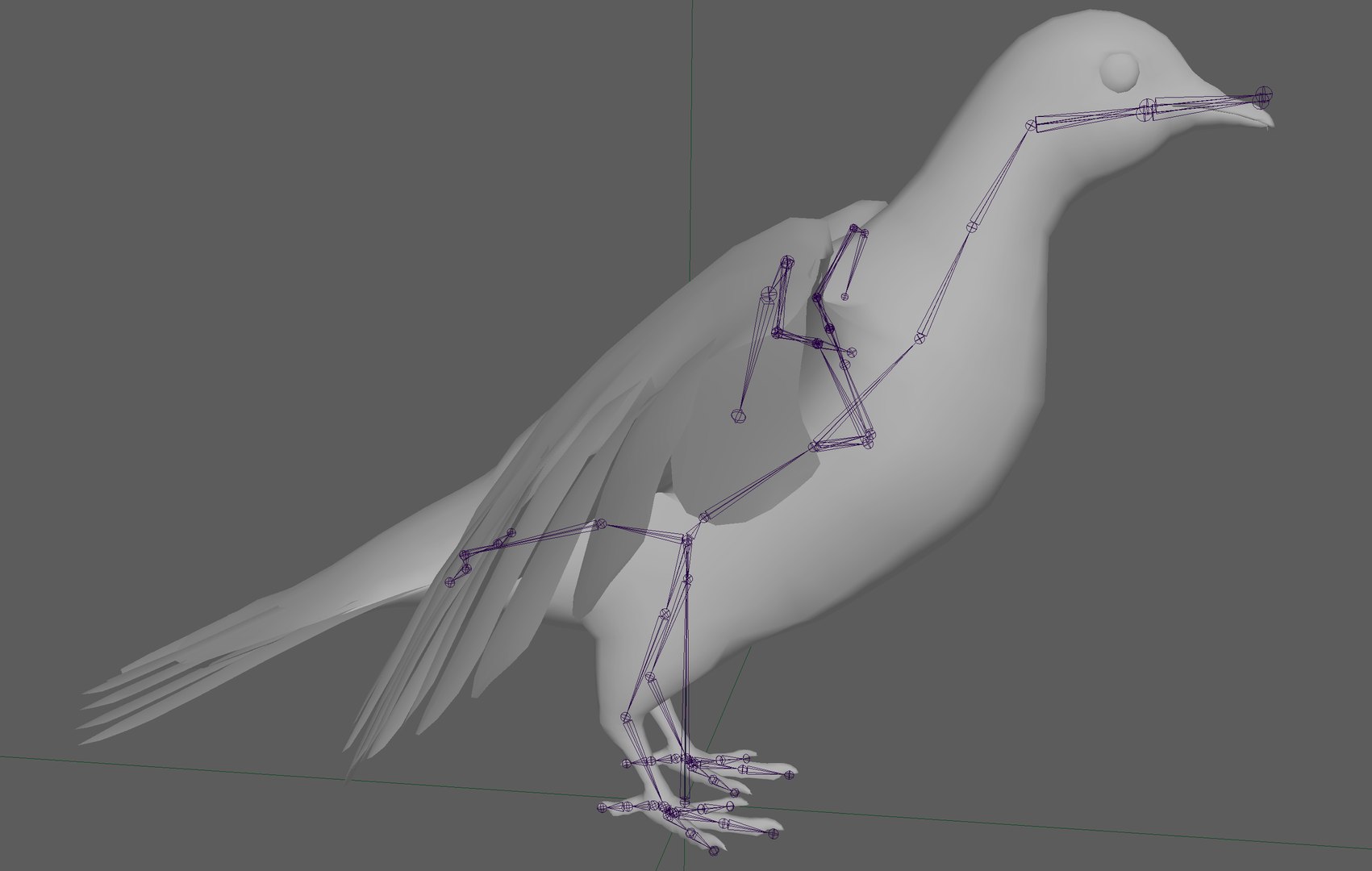 Dove White Pigeon 3D Model - TurboSquid 2044438