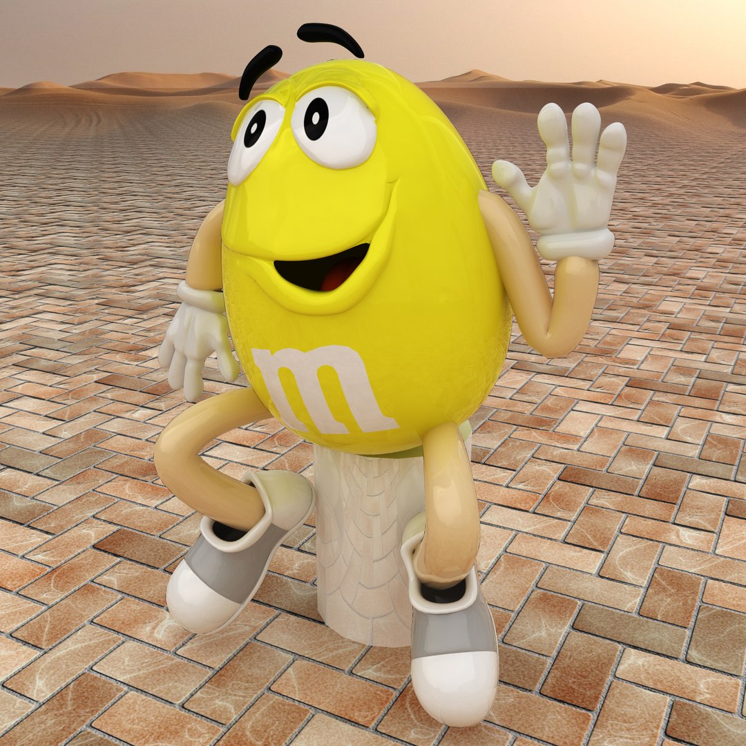 3d Character M S Model