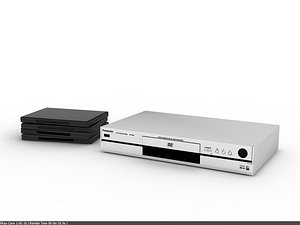 dvd player and dvd cases