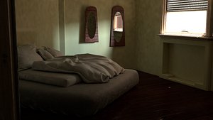 3D laos Casa Sarandi Montevideo - Scene 02 bedroom