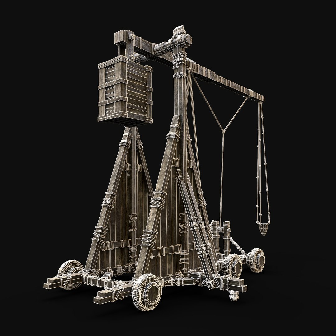 TREBUCHET CATAPULT WAR MACHINE SIEGE ENGINE PACK COLLECTION 3D https://p.turbosquid.com/ts-thumb/GC/HPsIb7/tf/trebuchet_003_render6/jpg/1649197450/1920x1080/fit_q87/4c423c58f49fedd89ae928c043957ea22d70b00f/trebuchet_003_render6.jpg
