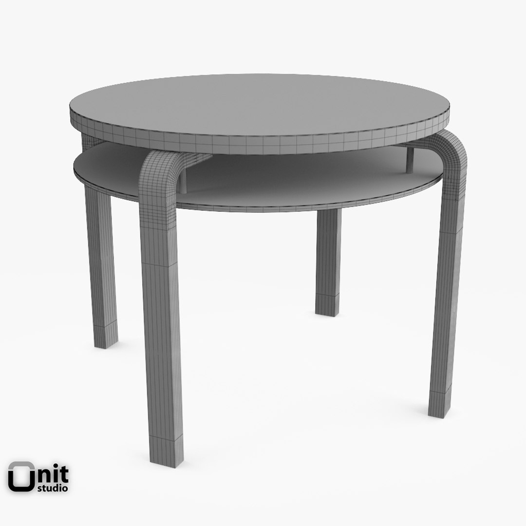 Artek Table 907b 3d Model