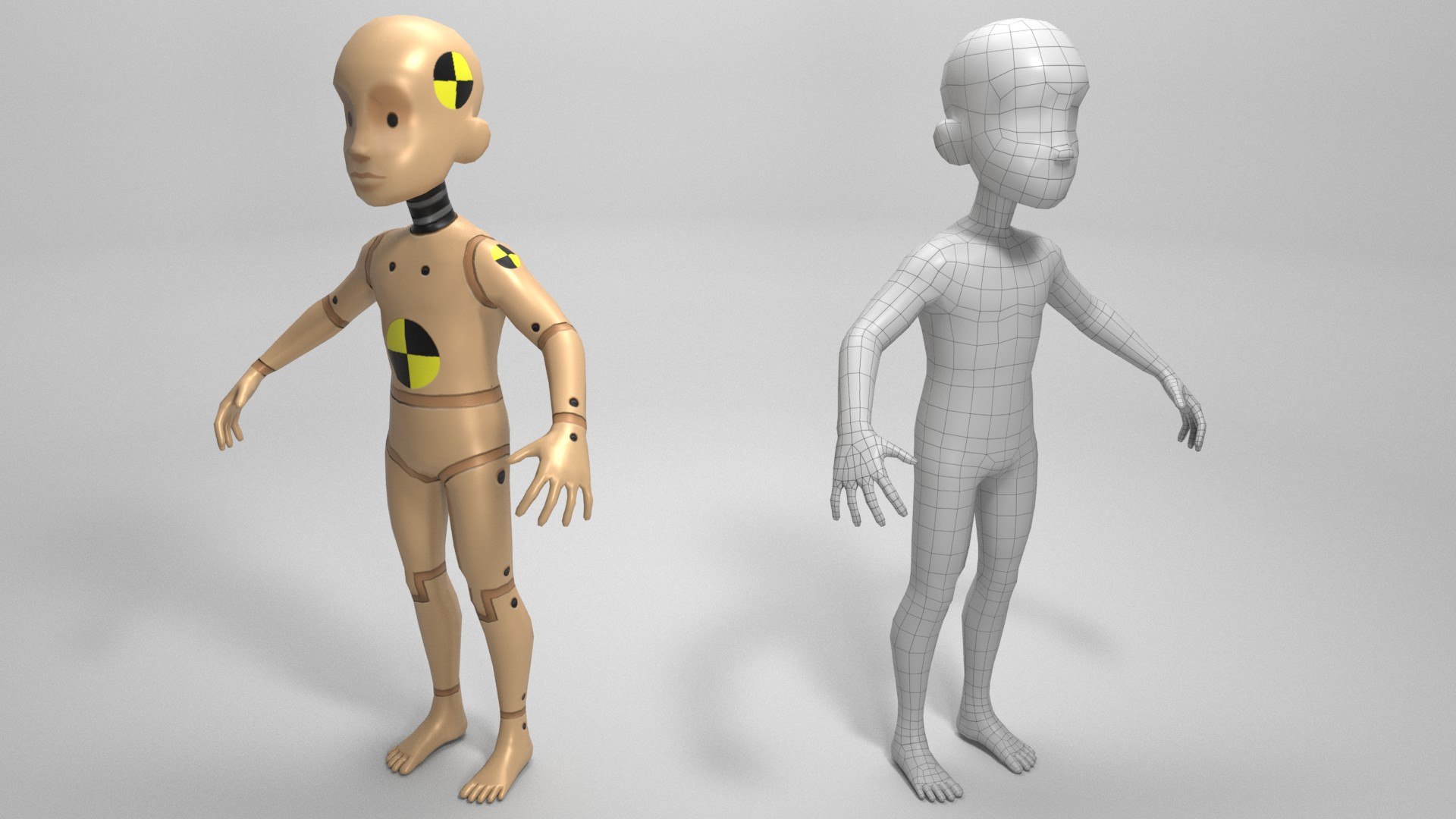 Crash Test Dummy 3D Model - TurboSquid 1924250