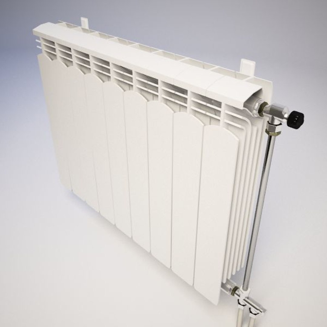 3ds max bimetallic radiator interiors