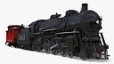 Steam Engine with Caboose