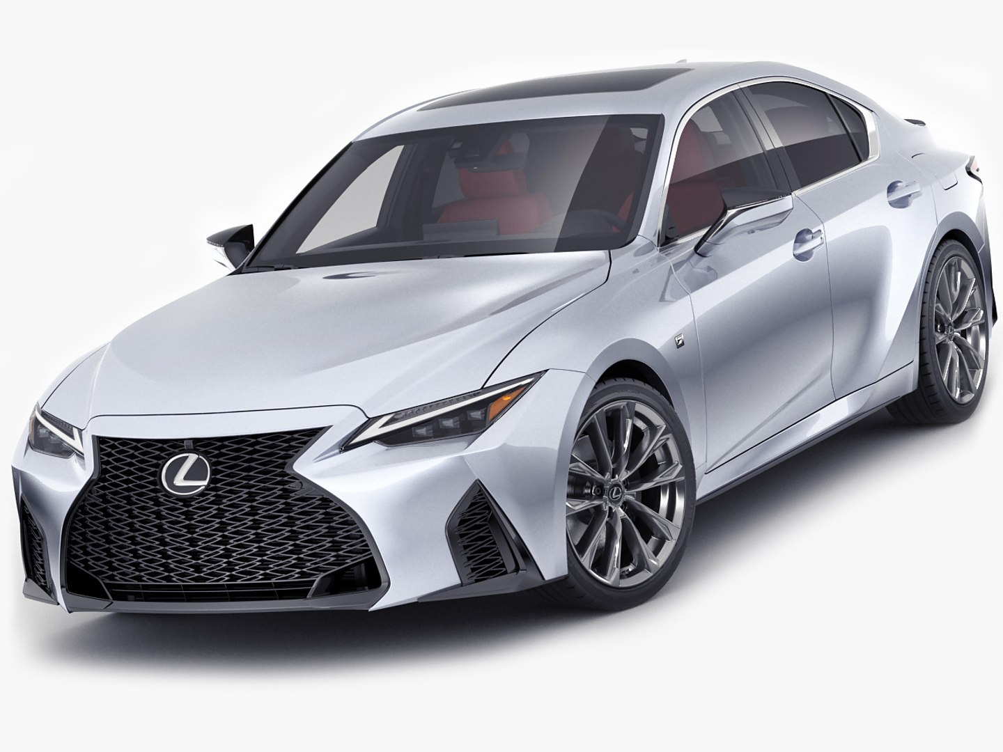 Lexus is350 2021 model - TurboSquid 1604448