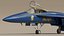3D Blue Angels F18 Super Hornet SC model