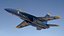 3D Blue Angels F18 Super Hornet SC model