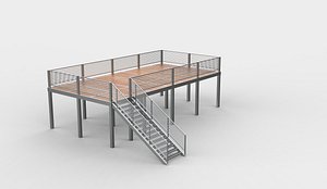 Modular Deck 02 3D model