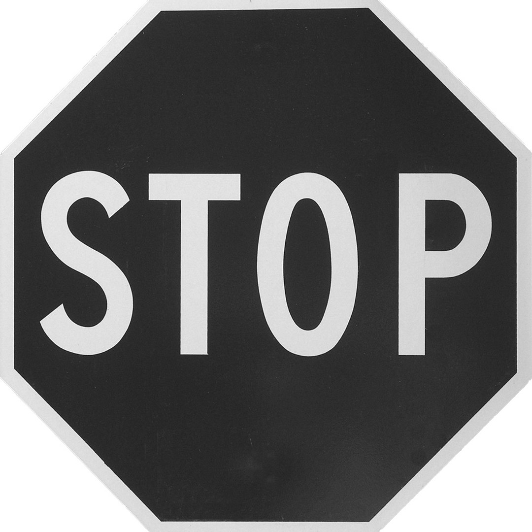 Maya Stop Sign