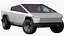Tesla CyberTruck 2020 (ouverture du coffre)