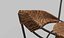 Tom dixon hemp rope&amp;metal armchair