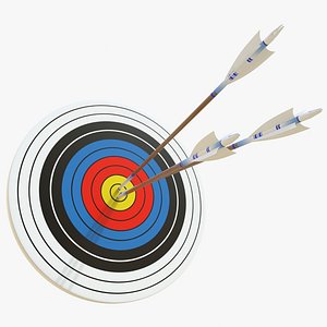 Target with arrows 02