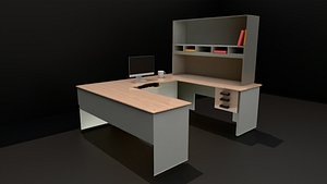 Modern Office Desk 3D