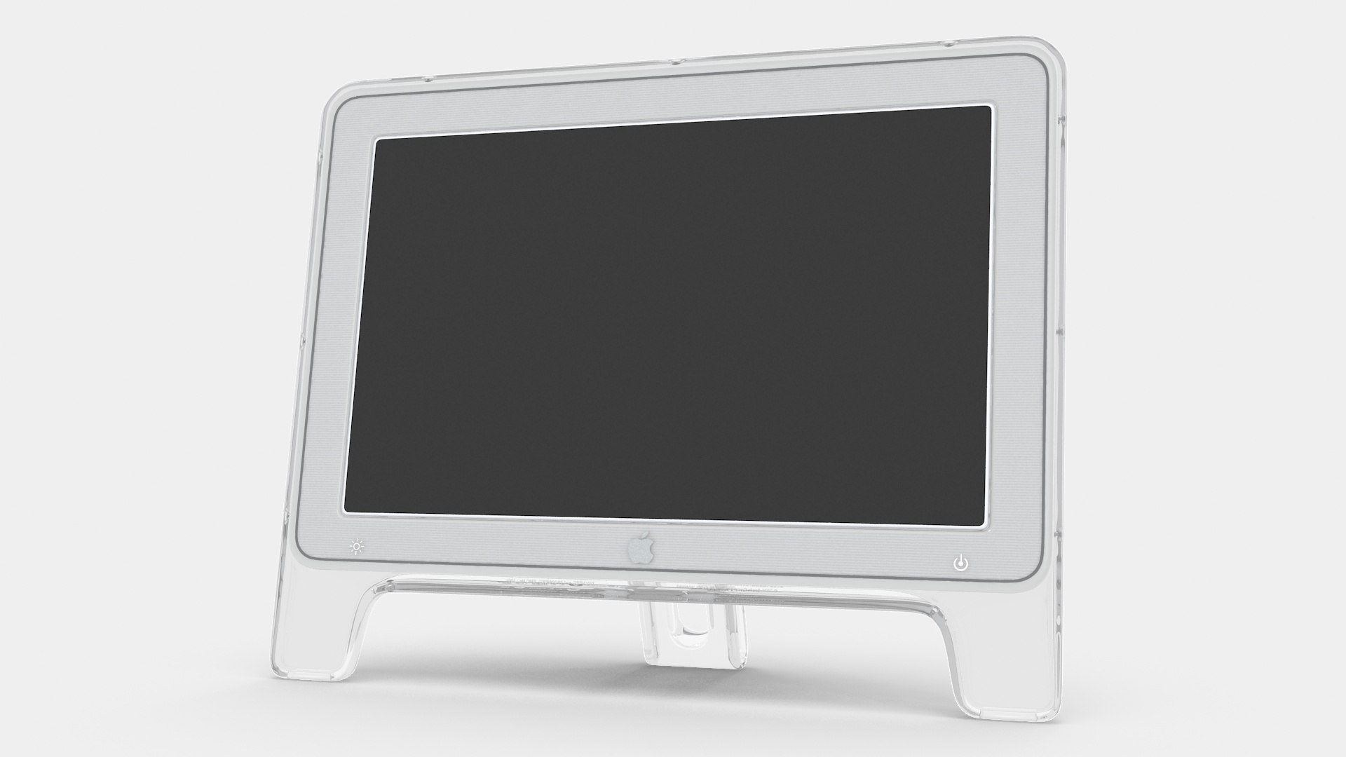 Apple Cinema Display 3D model preview
