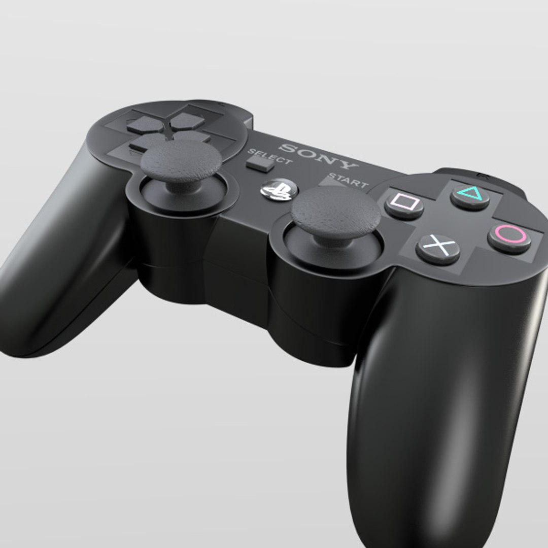 Ps3 Controller 3d Model
