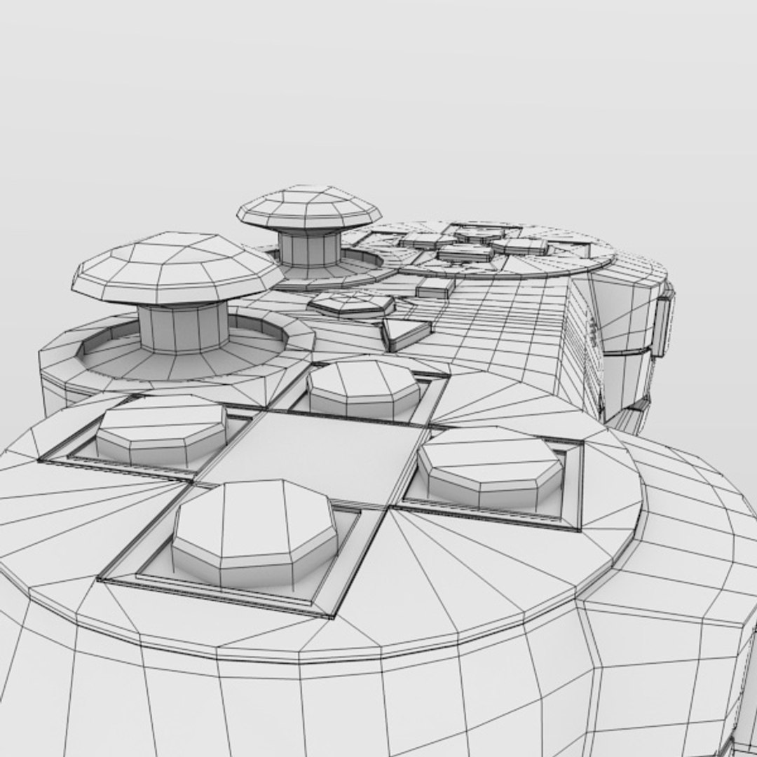 Ps3 Controller 3d Model