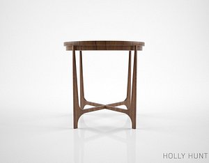 holly hunt portia table 3d model