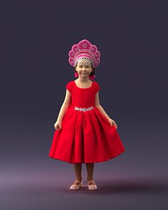 scanned human ready 3D model