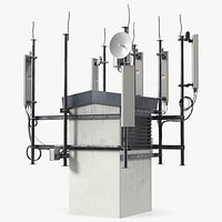 Rooftop Cellular Tower Transmitter