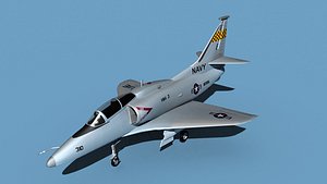3D Douglas TA-4M Skyhawk V01 USN