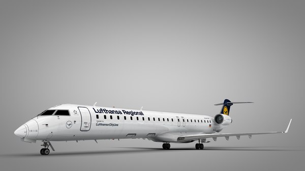 ルフトハンザ ボンバルディア CRJ 900 L21133Dモデル ルフトハンザ ボンバルディア CRJ 900 L21133Dモデル