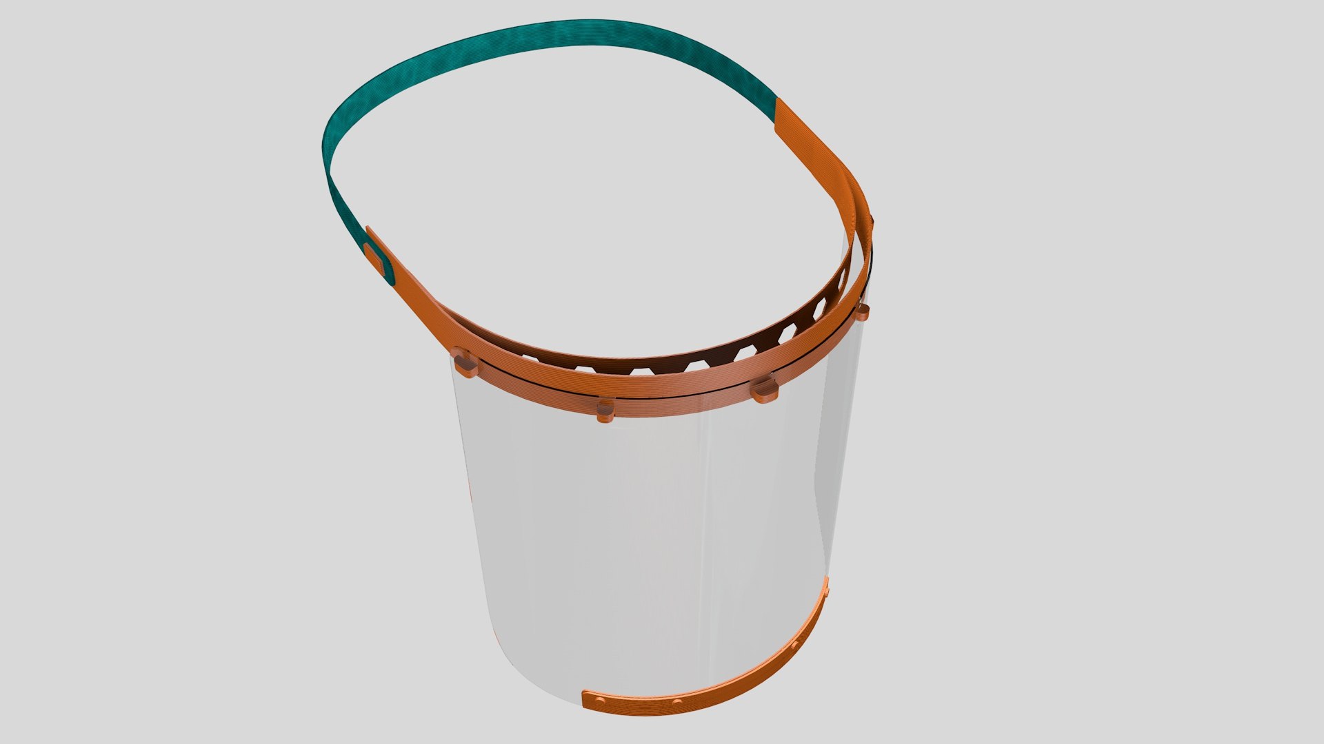 Protective Face Shield Model - TurboSquid 1676250