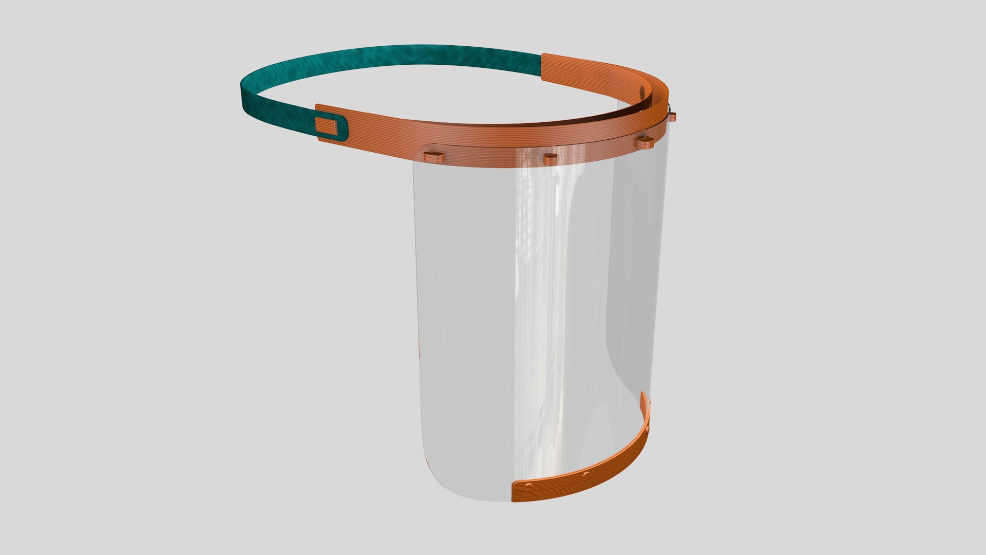 Protective Face Shield Model - TurboSquid 1676250