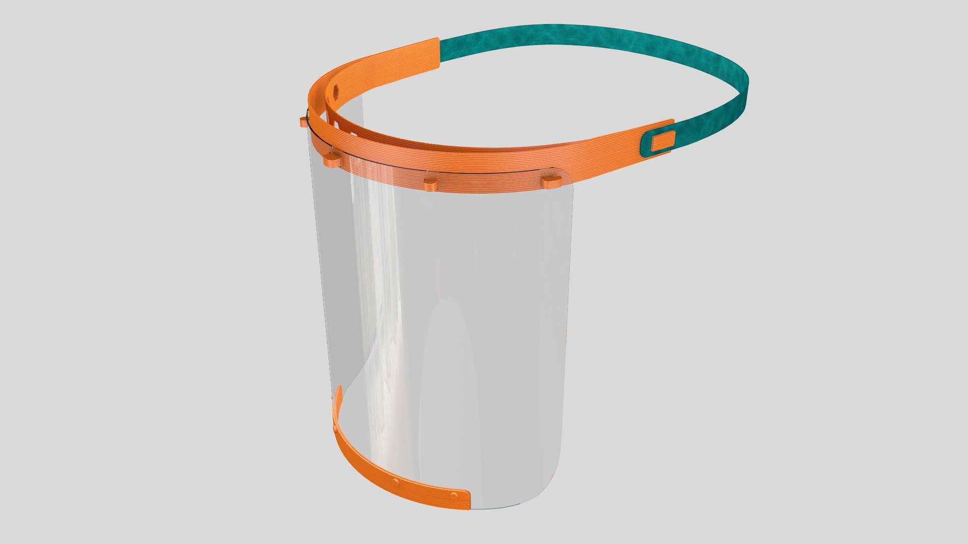 Protective Face Shield Model - TurboSquid 1676250