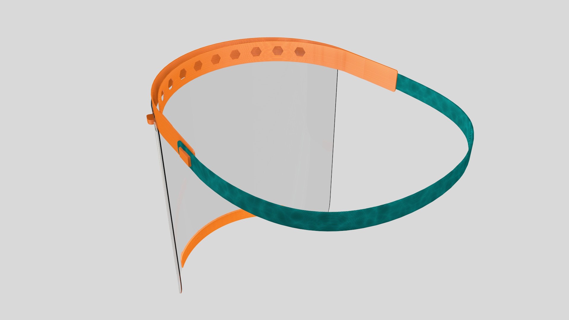 Protective Face Shield Model - TurboSquid 1676250