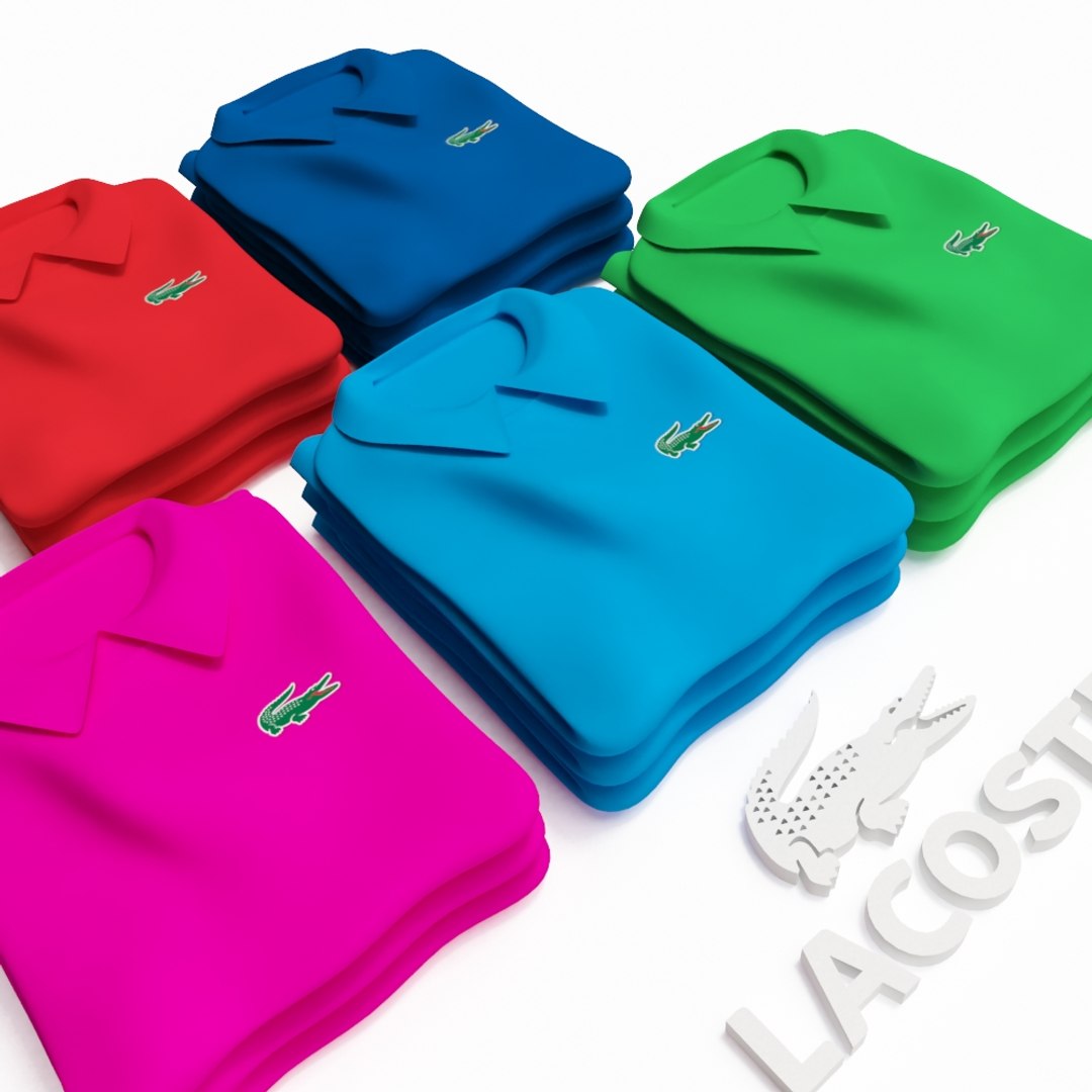 Polo lacoste hot sale 3d