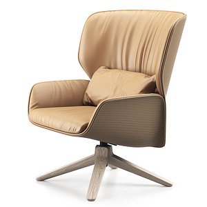Andreu world Nuez lounge bio 2743