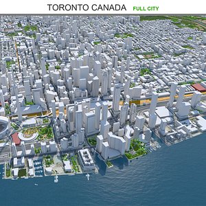 city area building model