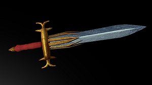 Crystal Sword (Low Poly)