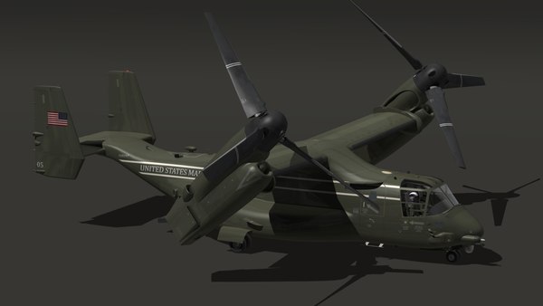 3D MV22 Marine One - TurboSquid 1748236