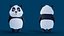Low Poly Panda