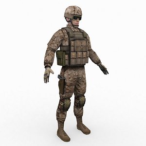 US Army Marine Desert