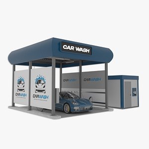 Vehicle Wash 3D model