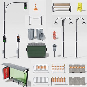 Street Props Pack v4