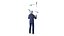 Man Juggling Delphin Loop Clubs