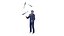 Man Juggling Delphin Loop Clubs
