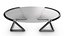 Supports Cadre Table Ovale
