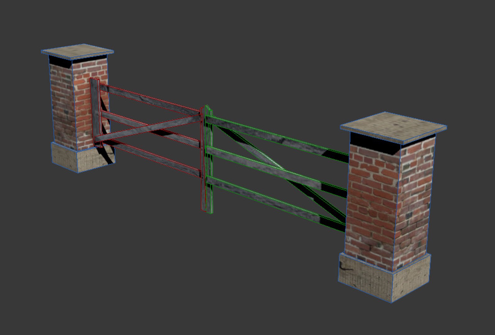 3d model of gate