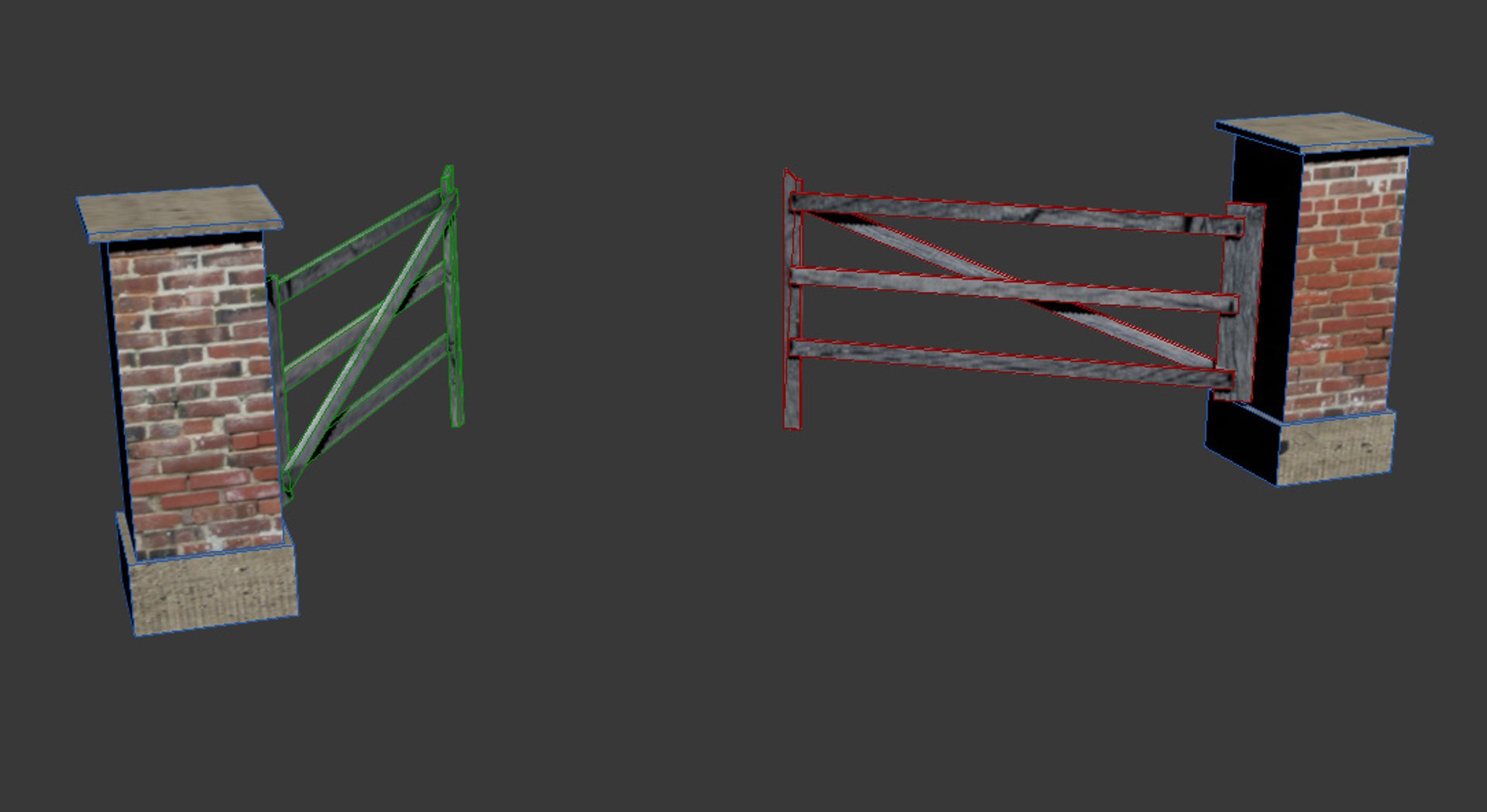 3d model of gate