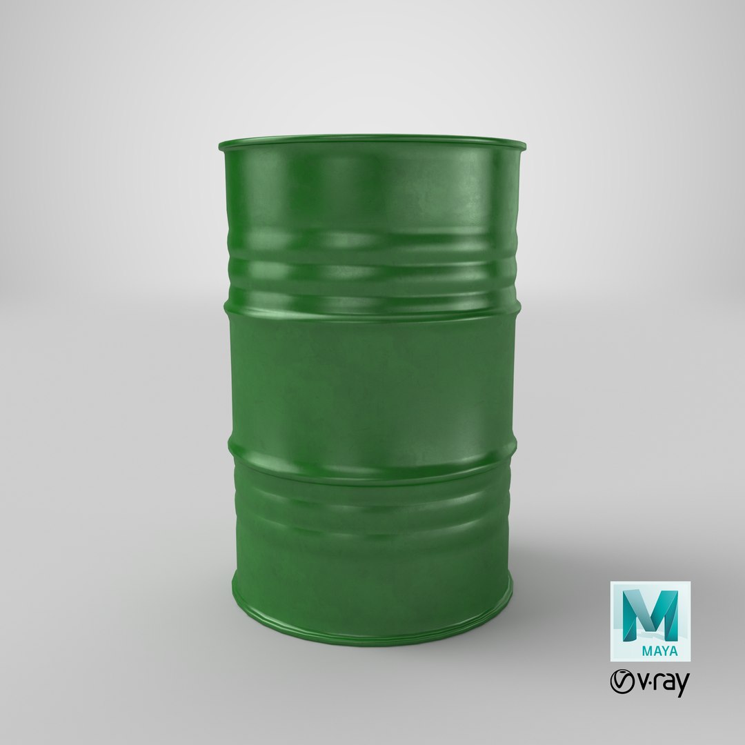 3D Metal Barrel Clean Green model https://p.turbosquid.com/ts-thumb/GD/ldUsmg/Ig/stemcell_maya_vray_render/png/1655406354/1920x1080/fit_q87/59ef579a762023f51050fa7878826cc77ffe17e2/stemcell_maya_vray_render.jpg