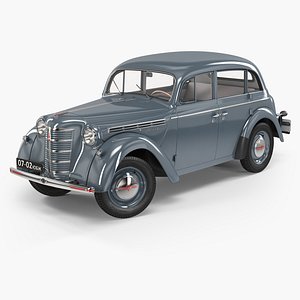 3d moskvich-401 sedan